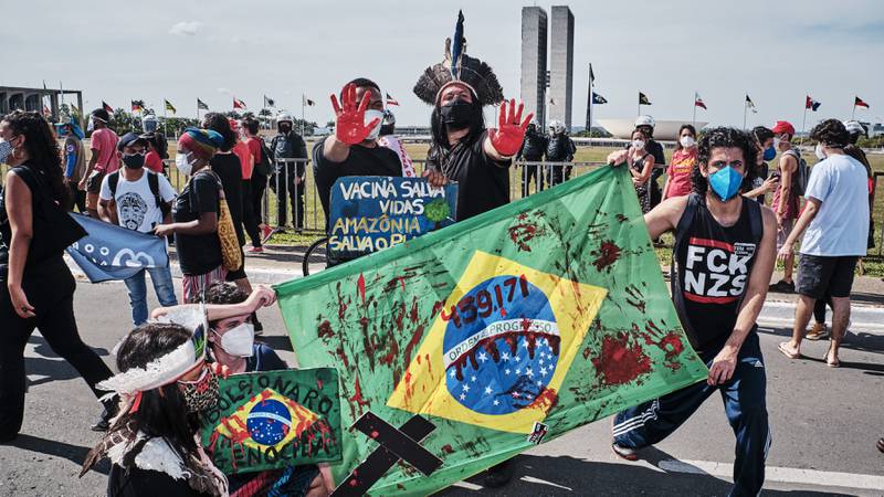 Escalofriante cifra de muertos en Brasil, a dos días de la Copa América