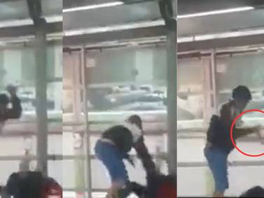 Indignante: delincuente atacó a puñaladas a un ciudadano por robalo en estación del MÍO