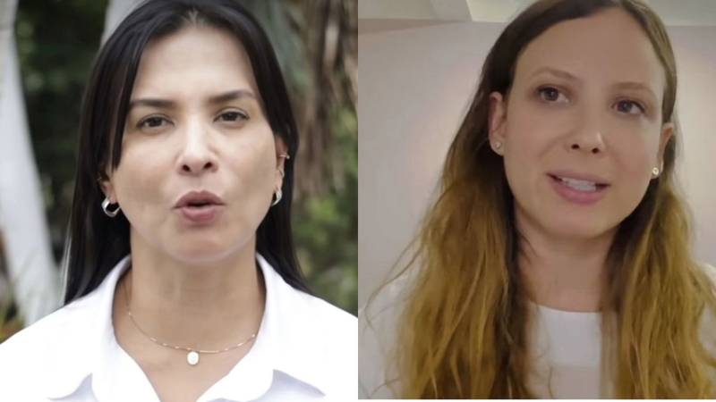 Las dos precandidatas a la Alcaldía de Cali entraron en disputa luego de que se conociera que el video de Catalina Ortiz era un montaje