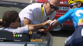 Tour de Francia: ¡’Cóndor’ al suelo! Nairo Quintana se cayó en la etapa 18