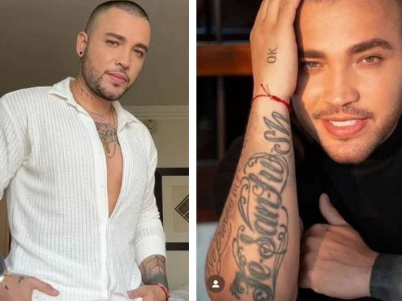 Luego de taparse el de sus hijos y su ex, Jessi Uribe reveló que tiene un tatuaje en su zona pélvica