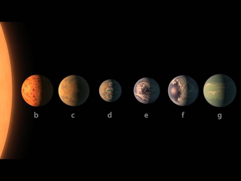 Nasa descubre tres planetas habitables similares a la Tierra