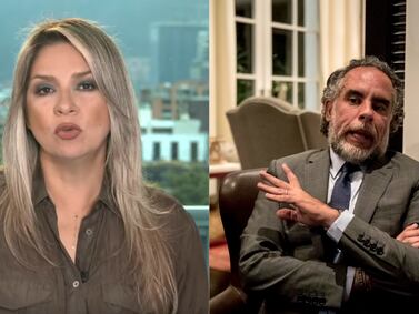 “Cállese la boca”: Benedetti explotó en plena entrevista con Vicky Dávila hablando de sus audios