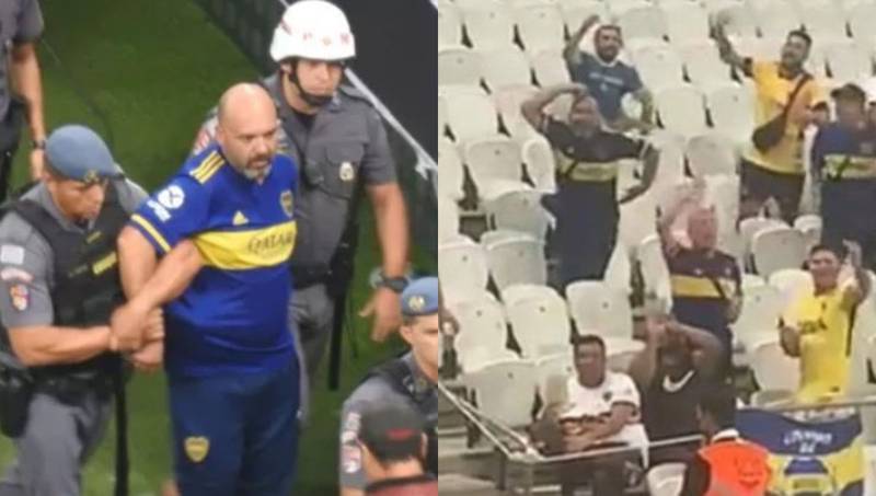 Hinchas de Boca protagonizaron actos racistas en Brasil en la Copa Libertadores