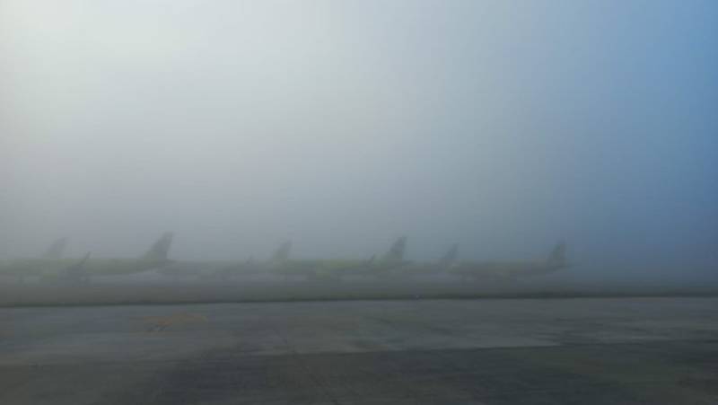 Vuelos afectados por niebla en el aeropuerto José María Córdova
