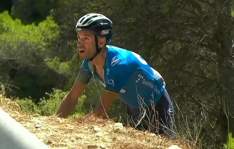 Alejandro Valverde sí presenta fractura tras su caída y deberá ser operado