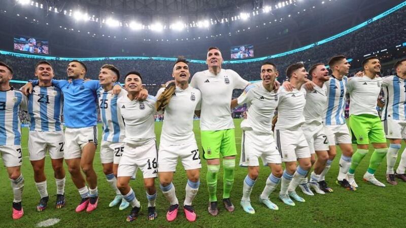 Nacional sacó pecho por el título de Argentina en Qatar 2022.