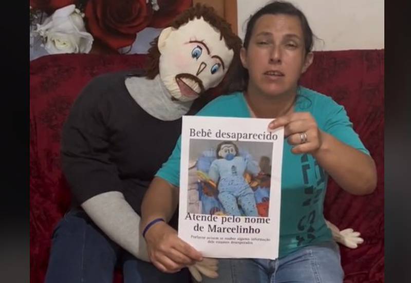 Meirivone Rocha Moraes pide ayuda con su esposo para encontrar a su bebé