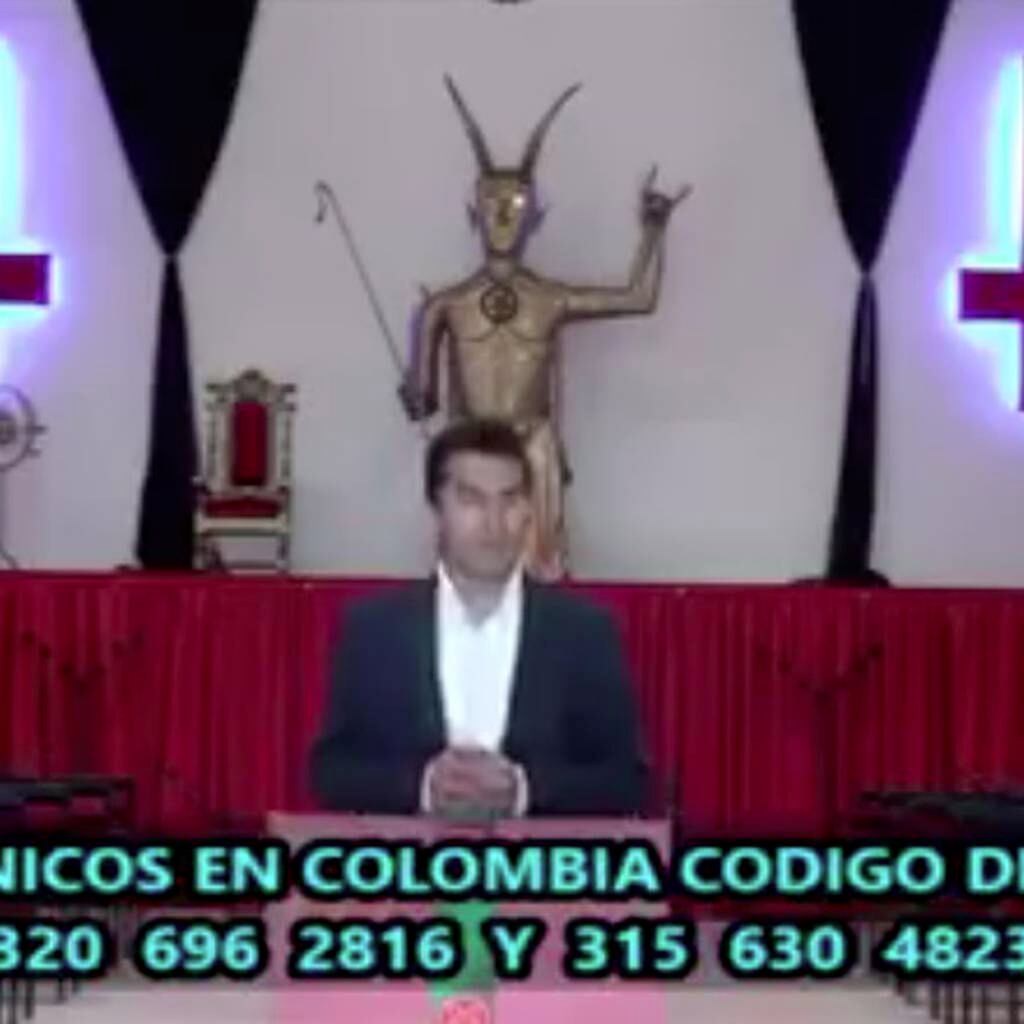 El temeroso video de una iglesia satánica que asusta en redes – Publimetro  Colombia