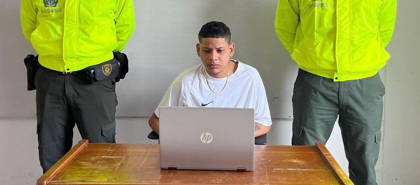 Presunto asesino de El Pibe lució cadena de oro en audiencia de imputación de cargos.
