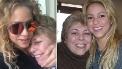 Mamá de Shakira está de regreso a casa luego de ser hospitalizada de urgencia