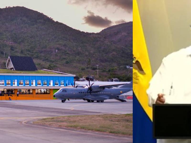 “El Gobierno debe exonerar del IVA a las islas”: Petro inauguró terminal aéreo en Providencia