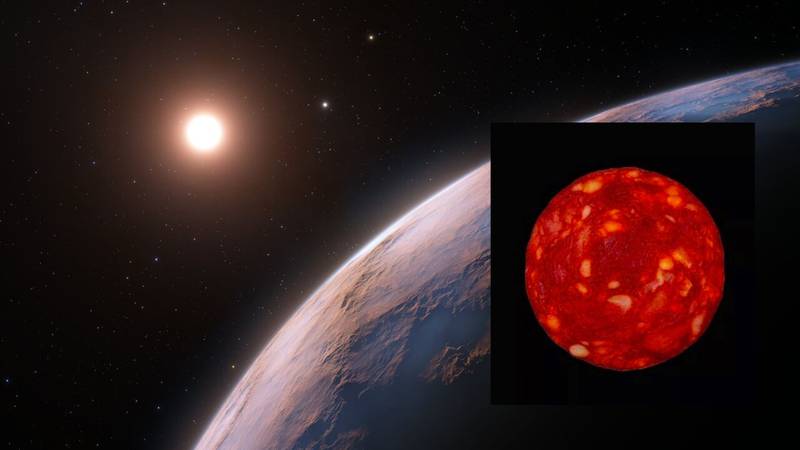 Científico francés hace pasar una rodaja de chorizo por la Estrella Próxima Centauri.