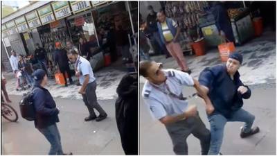 “Jefe, no me lo va a creer”: usuarios de SITP se retrasaron debido a la pelea callejera que desató el conductor del bus 
