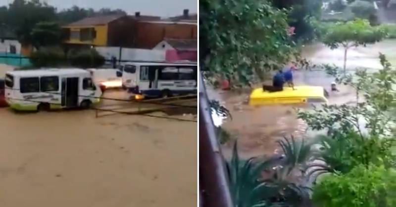Emergencia en Cúcuta tras fuerte aguacero que colapsa la ciudad