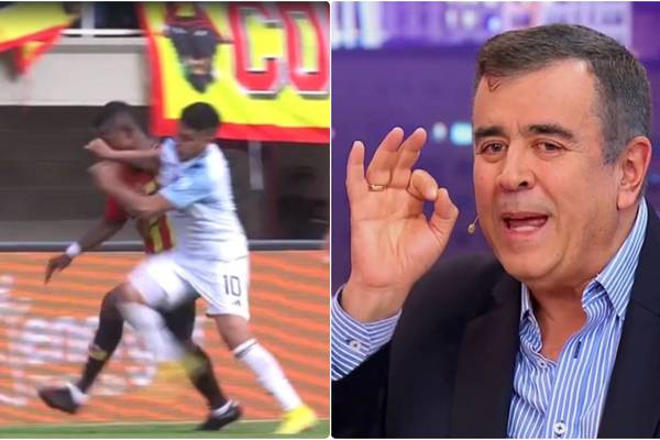 “Vergüenza”, Javier Hernández Bonnet trató de incapaces a árbitros por perdonar roja a Cataño