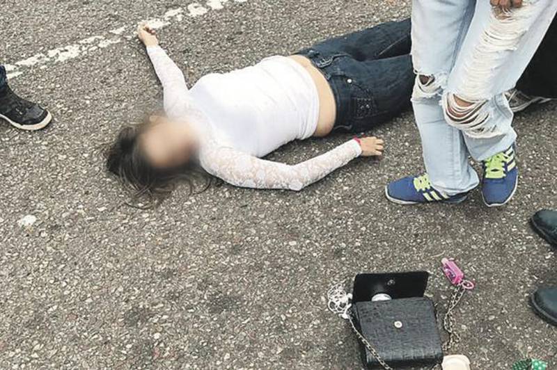 Esta imagen muestra a la presunta víctima fatal durante las protestas hoy, 19 de abril de 2017, en Venezuela. Se trata de una joven de 23 años y es la segunda muerte reportada en el día. / Foto: Suministrada a Metro Puerto Rico