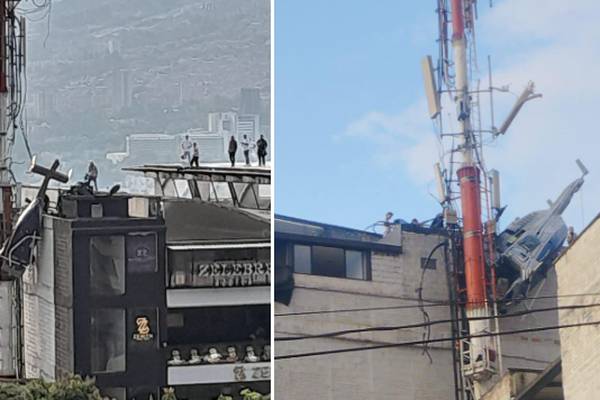 “Fue como una montaña rusa”: Relato de las víctimas del helicóptero que se cayó en Medellín