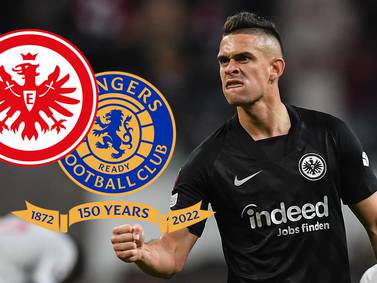 Eintracht Frankfurt vs Rangers, habrá campeón colombiano en la Europa League