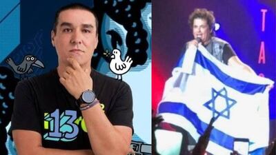 ‘Matador’ arremetió en contra de Carlos Vives por ondear con “orgullo” bandera de Israel en uno de sus conciertos 