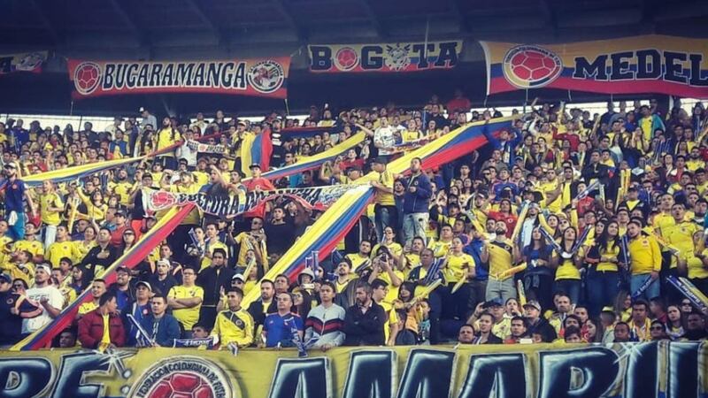 La Fiebre Amarilla, ‘barra’ organizada de la selección Colombia, dio a conocer sus cánticos para mejorar la fiesta en los partidos de ‘La Tricolor’.