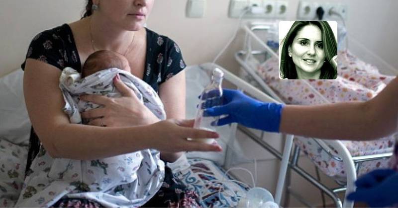 Le dan palo a Paola Ochoa periodista de Blu, por errada frase sobre la leche materna