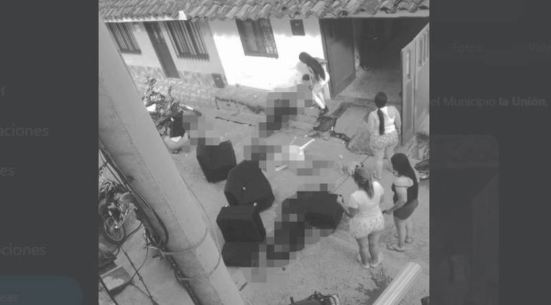 Masacre registrada en el municipio de La Unión, Valle del Cauca.