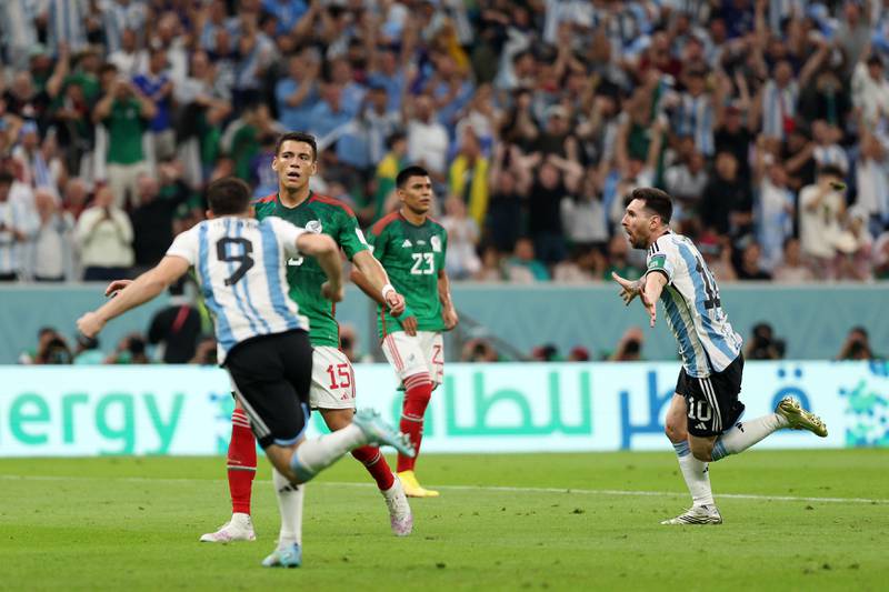 Argentina vs Mexico: Mundial Qatar 2022