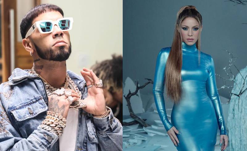 El cantante Anuel mencionó a Shakira y a Piqué en la misma línea de uno de los versos del tema ‘Más Rica Que Ayer’