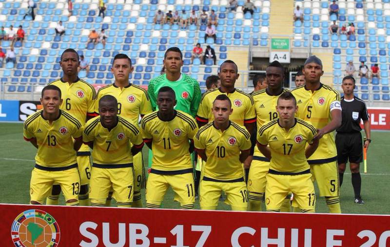 Colombia VS Bolivia por el Sudamericano Sub-17