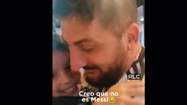 La viral reacción de un niño al conocer a Messi