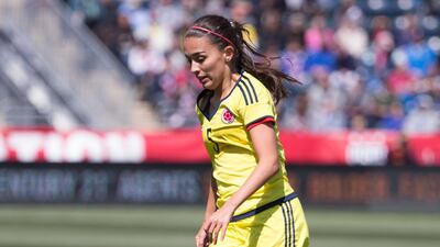 Se retiró Isabella Echeverri y los jugadores de Colombia como que no se dieron por enterados