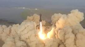 El supercohete Starship de Elon Musk explota a los 4 minutos del despegue