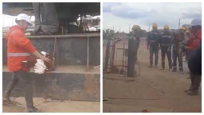 La Empresa Metro de Bogotá rechaza el aberrante vídeo en el que se ve cómo un trabajador maltrata a un gallo