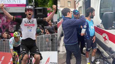 Ackermann ganó la etapa 11 en un esprint final sin Gaviria: ¿qué le pasó al colombiano?