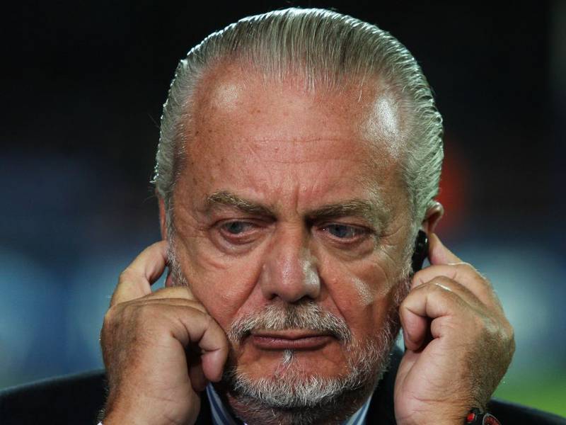 Presidente de Napoli se desató y dice que no quiere más jugadores africanos