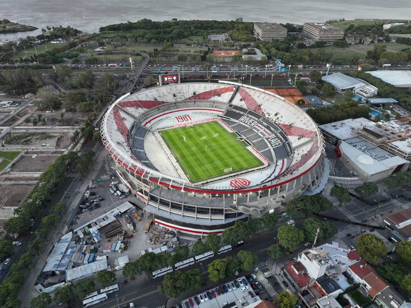 El Estadio Monumental fue uno de los elegidos para la candidatura de Conmebol.