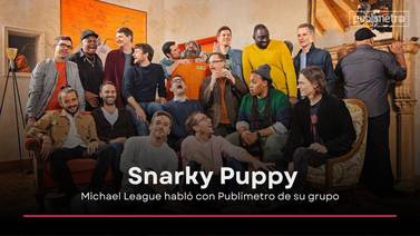 Michael League de Snarky Puppy en Colombia