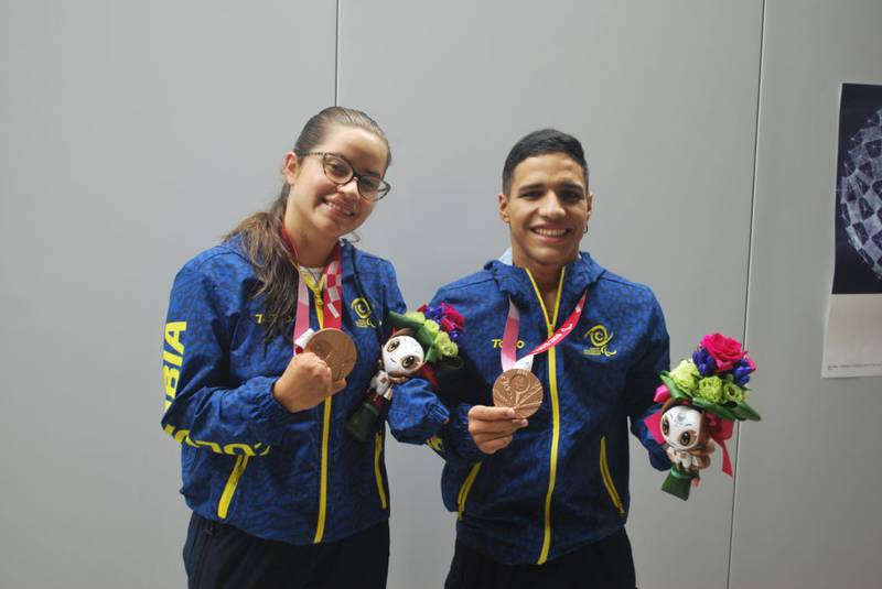 Colombia consiguió dos medallas más en los Juegos Paralímpicos