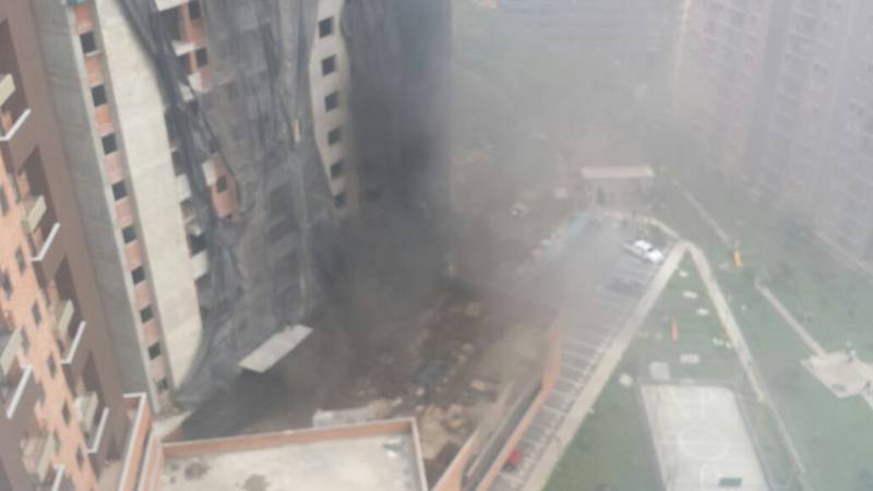 Incendio en Medellín