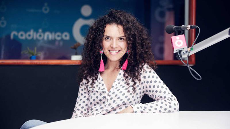 La periodista y locutora Simona Sánchez.
