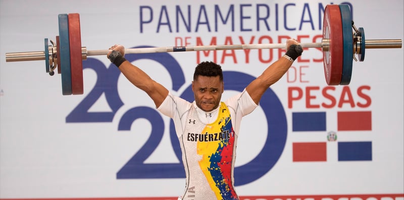 Colombia en Panamericano de levantamiento de pesas 2021