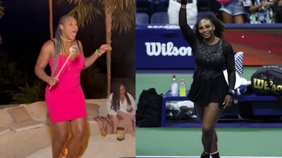 ¡Wepajé!: Serena Williams se retiró del tenis, pero mostró su talento oculto