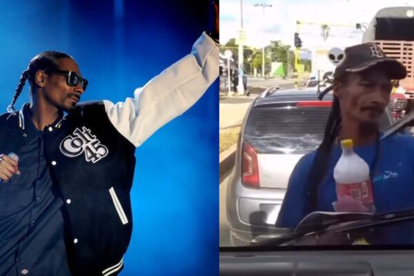 Hasta tiene sus trenzas: Snoop Dogg encontró a su doble en Colombia y lo compartió en su Instagram