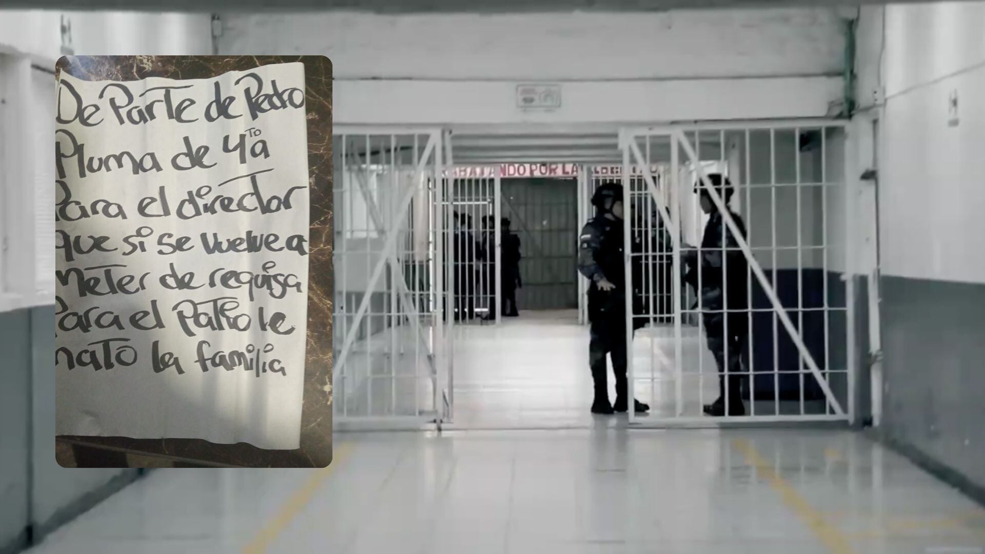 El director de la cárcel La Modelo había recibido un panfleto amenazante contra su familia. Foto: Inpec