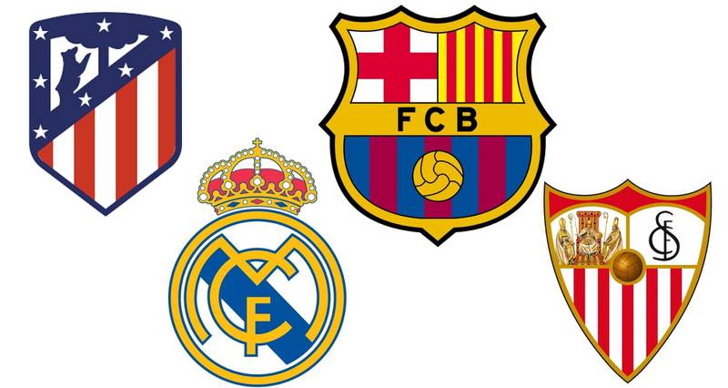 ¿Qué partidos le quedan al Atlético, Real Madrid, Barcelona y Sevilla?