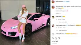 Expareja de Nicky Jam pone en venta Lamborghini que el cantante le regaló