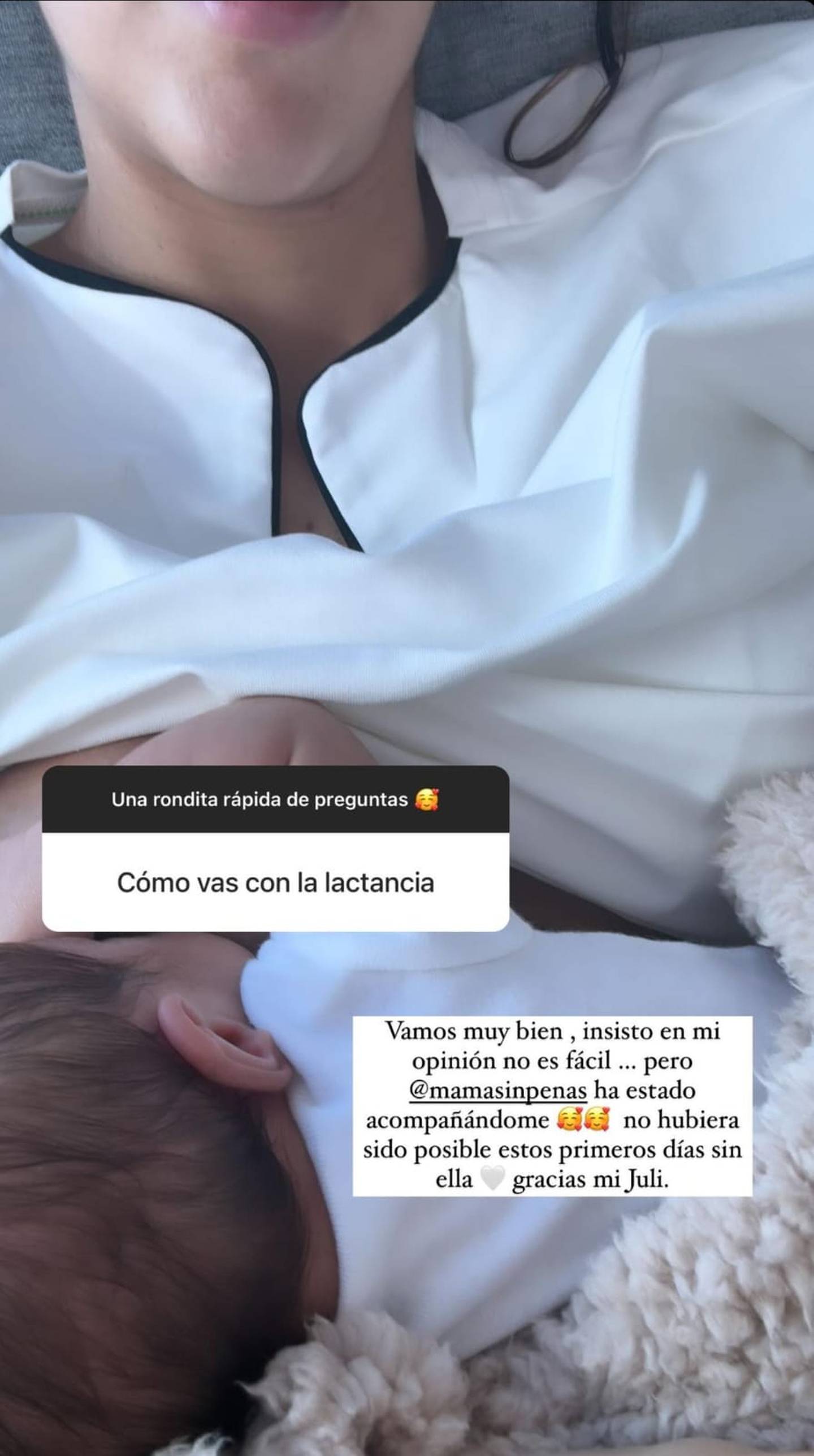 “No es fácil”: Daniela Ospina reveló su lado vulnerable después de dar a luz a Lorenzo
