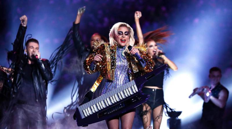 engaño en presentación de Lady Gaga en el Super Bowl