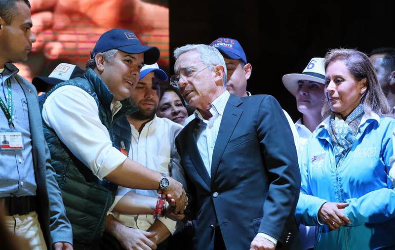 Uribe y Duque-EFE